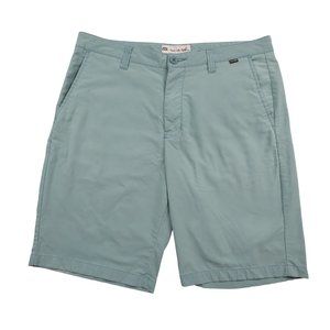 Travis Mathew Shorts Mens Size 36 Teal Golf Casual Summer Spring Breathable